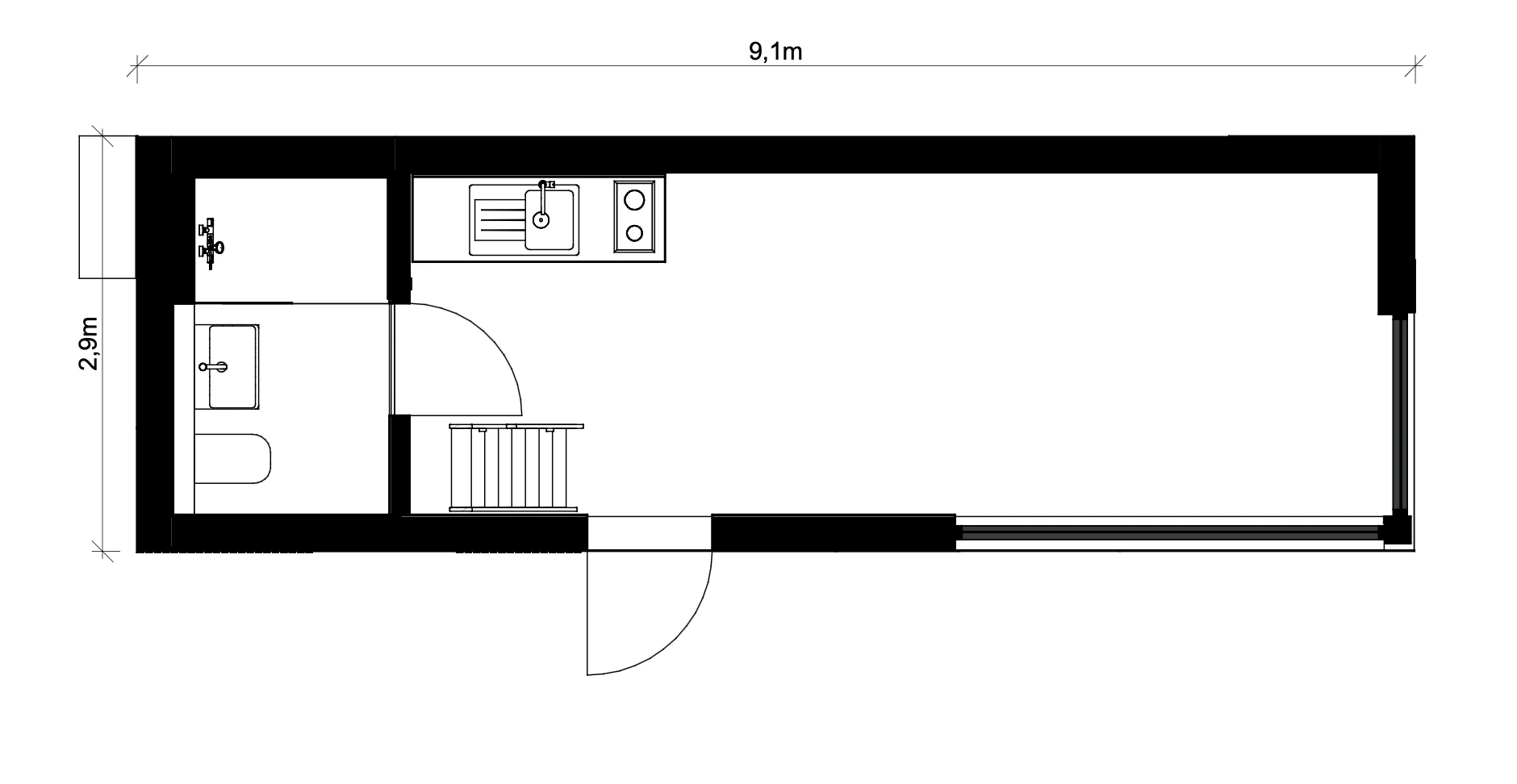 CABIN floor plan